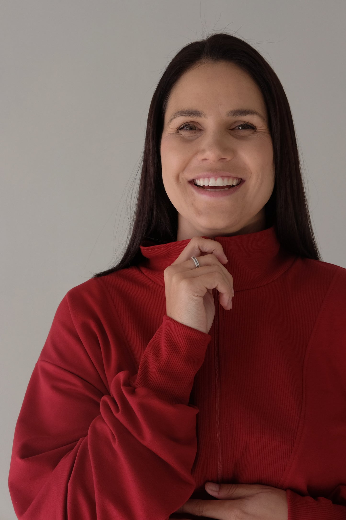 The ADULT ZIP-UP SWEATER TOP | Various Colors