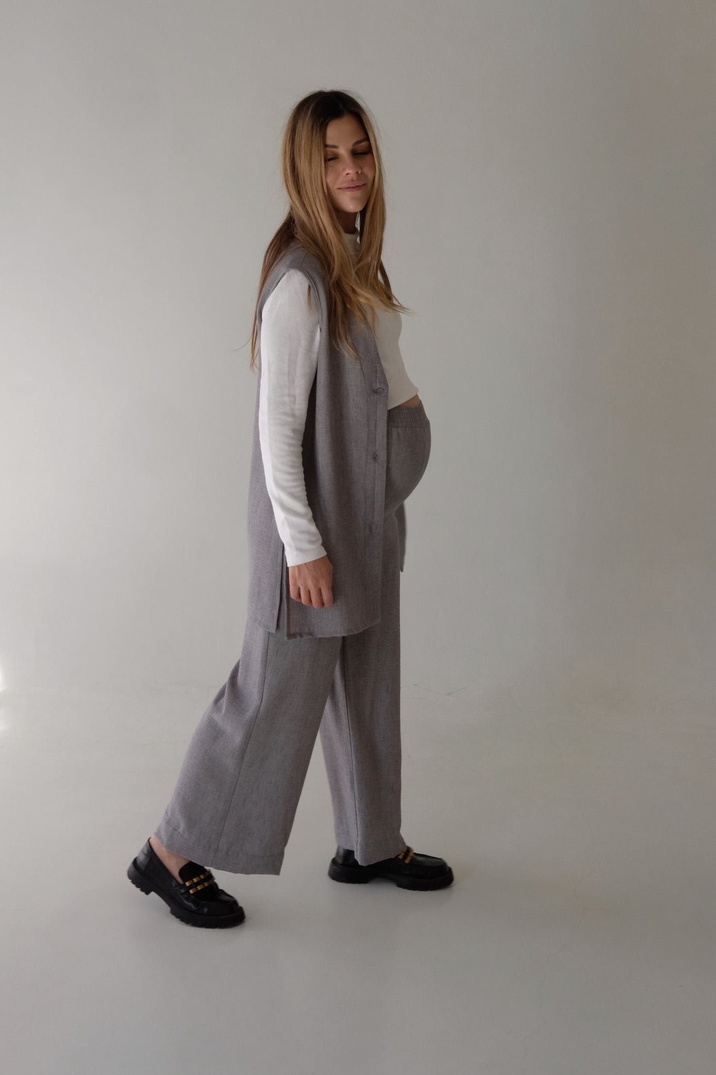 The VINNY WIDE LEG PANTS