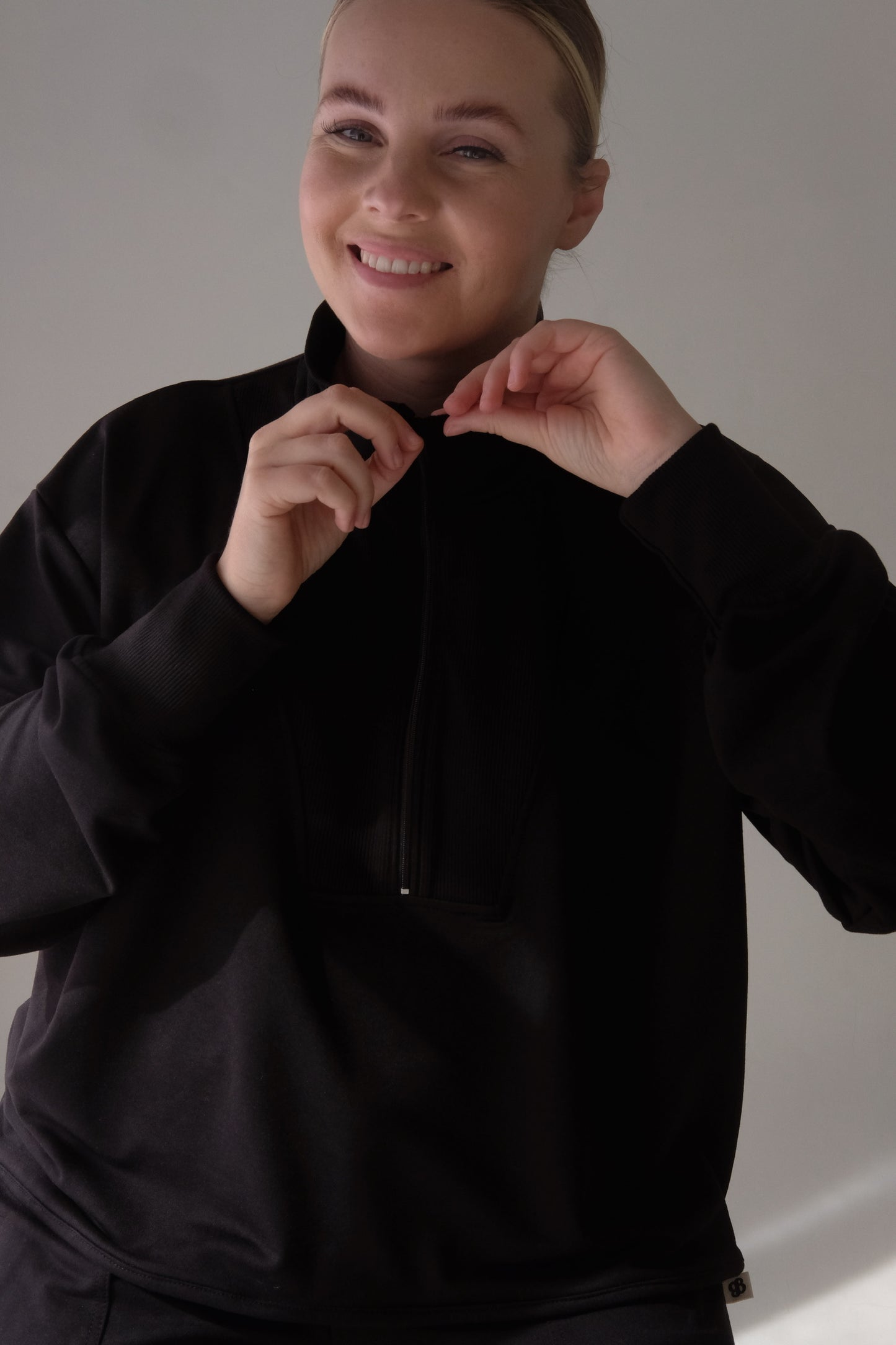 The ADULT ZIP-UP SWEATER TOP | Various Colors