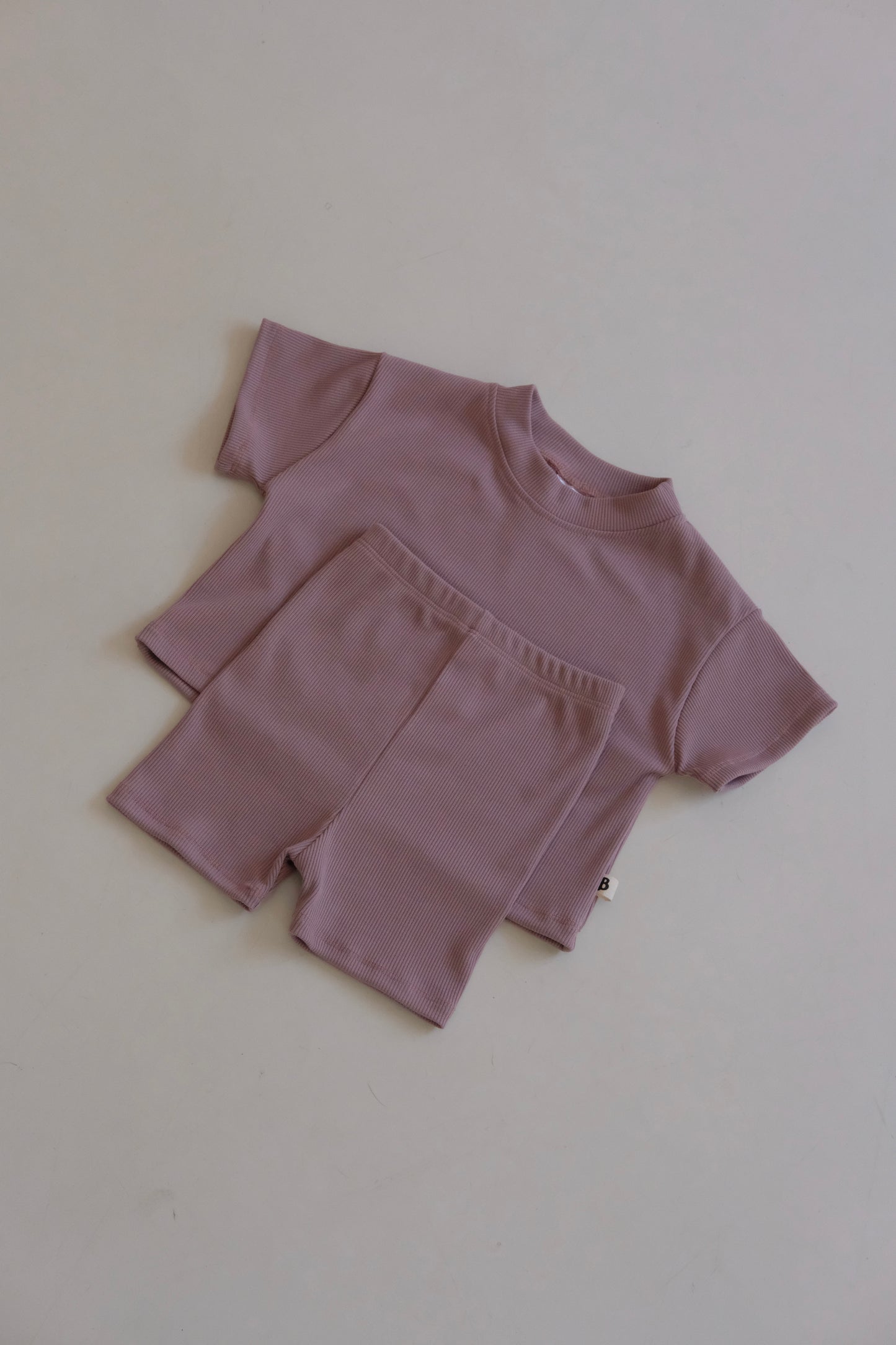 Kids Biker Shorts Set | Orchid