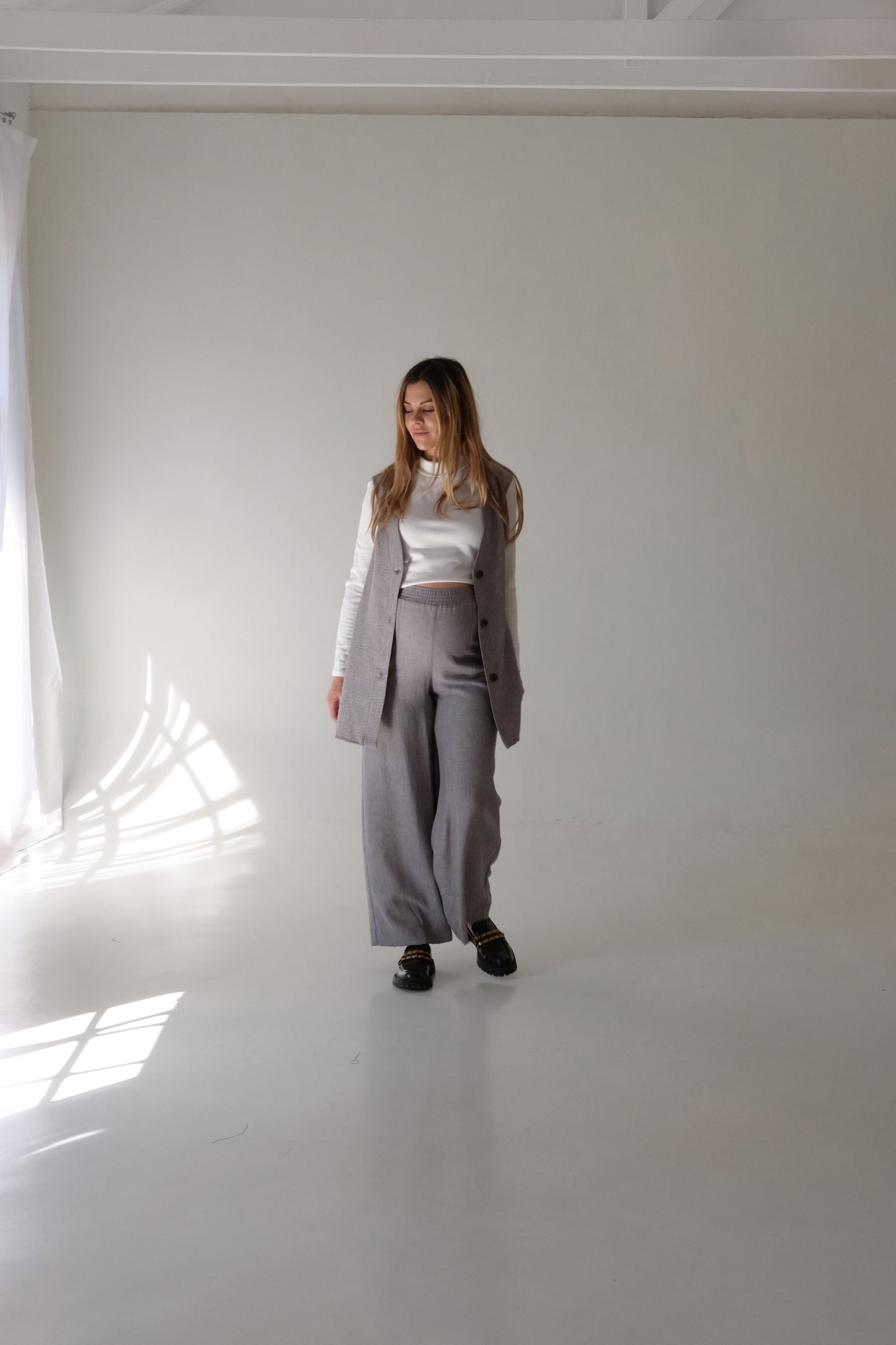 The VINNY WIDE LEG PANTS