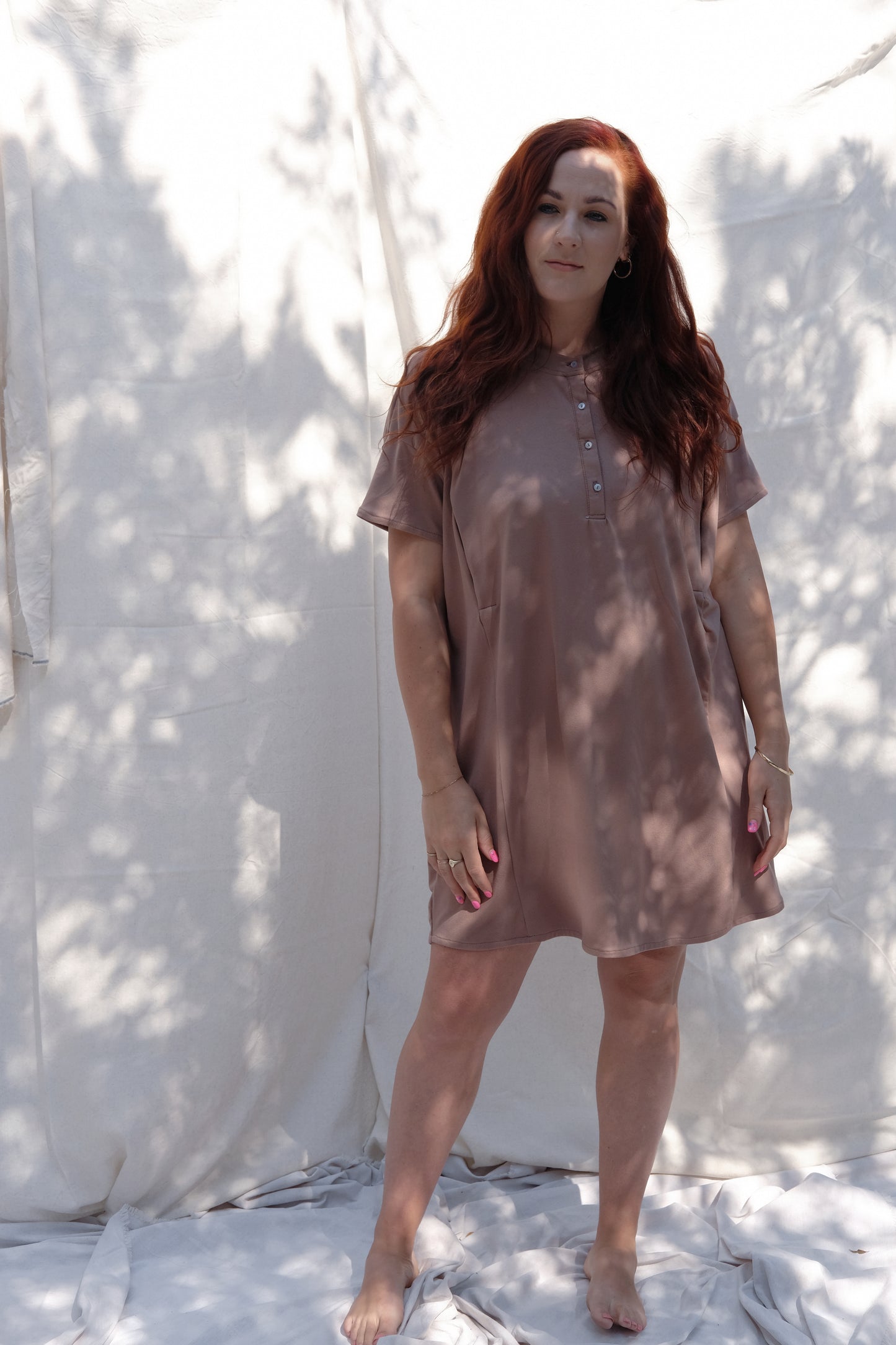 The SOFTEE BREASTFEEDING DRESS | Various Colors