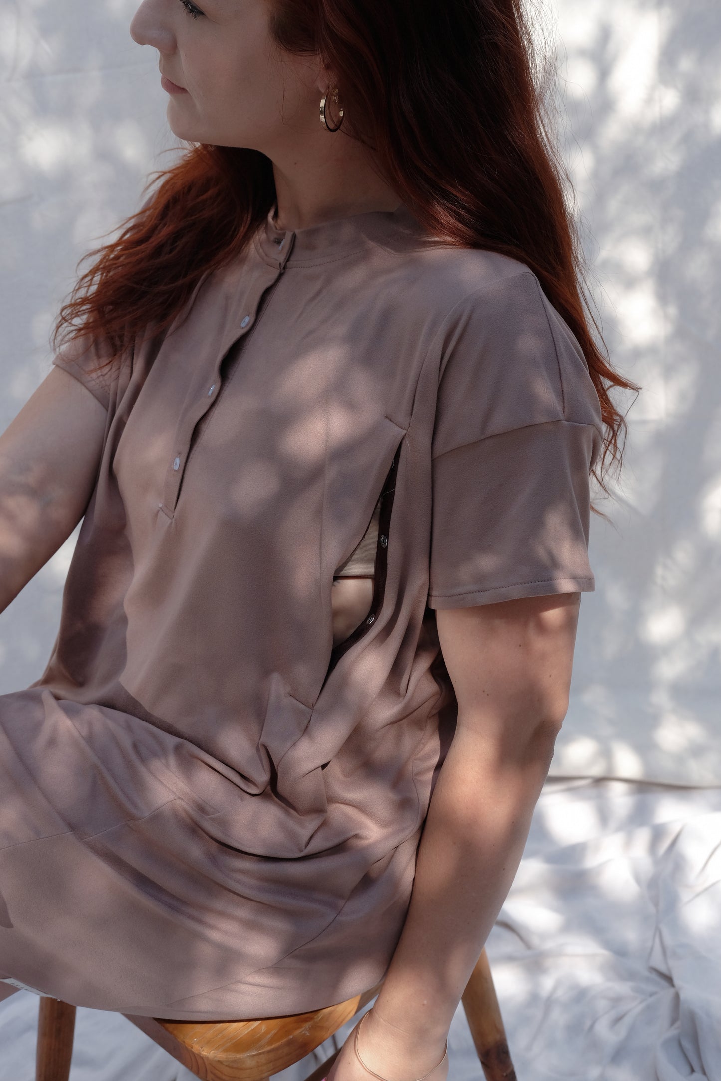 The SOFTEE BREASTFEEDING DRESS | Various Colors