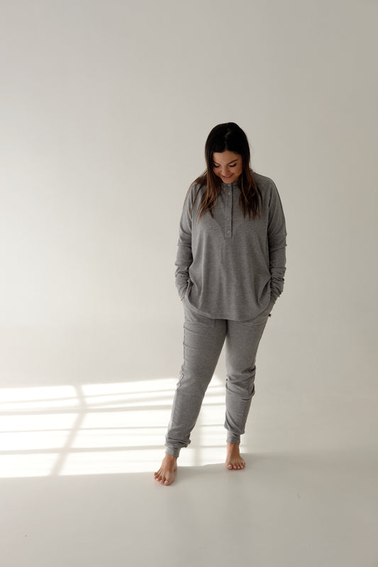 ADULT RIB LOUNGE SET | Various Colors