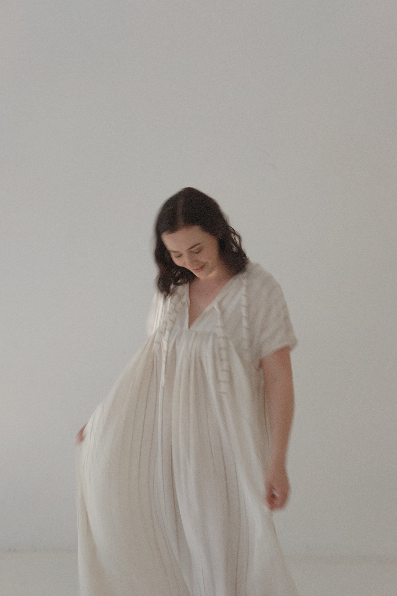 Two-Way Aria Dress | BEIGE STRIPE