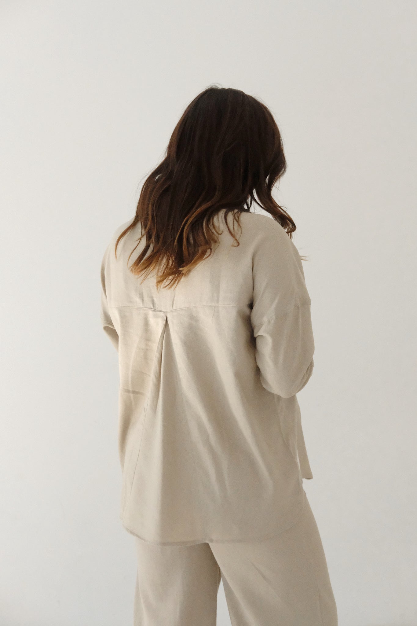 Wave Button Up Set | BISCUIT