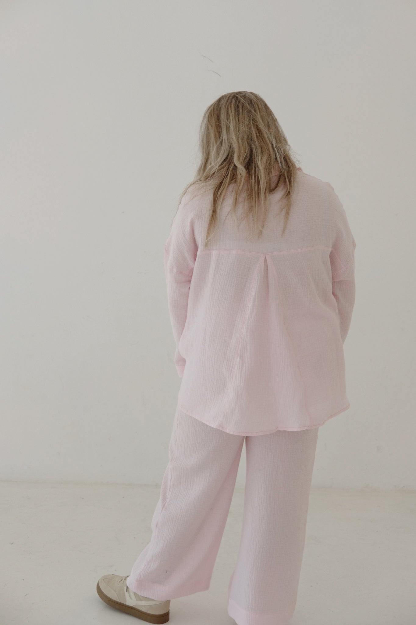 Wave Button Up Set | CANDY GAUZE