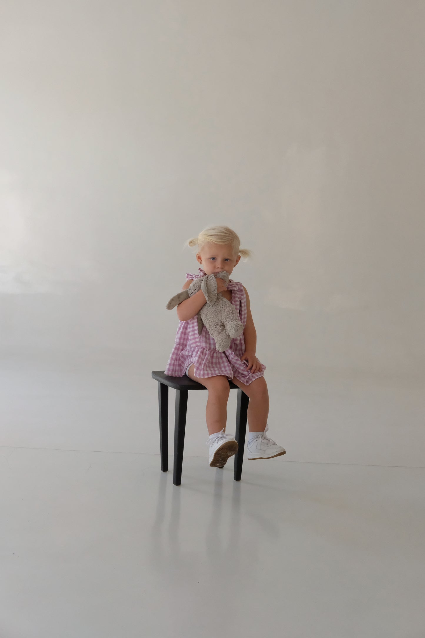 Girly Summer Dress | Pink Check