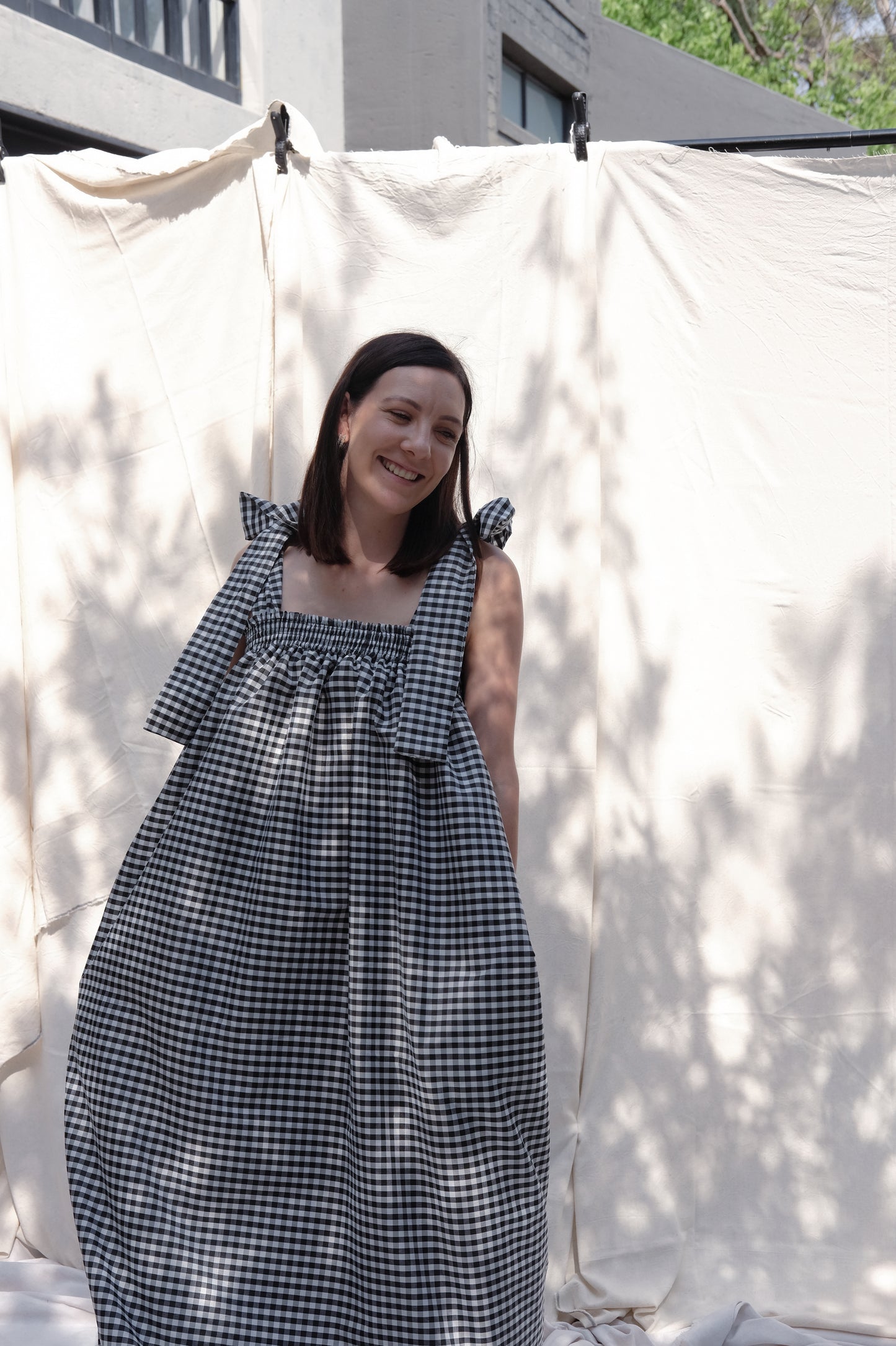 Adult Baby Doll Dress | PEPPER CHECK