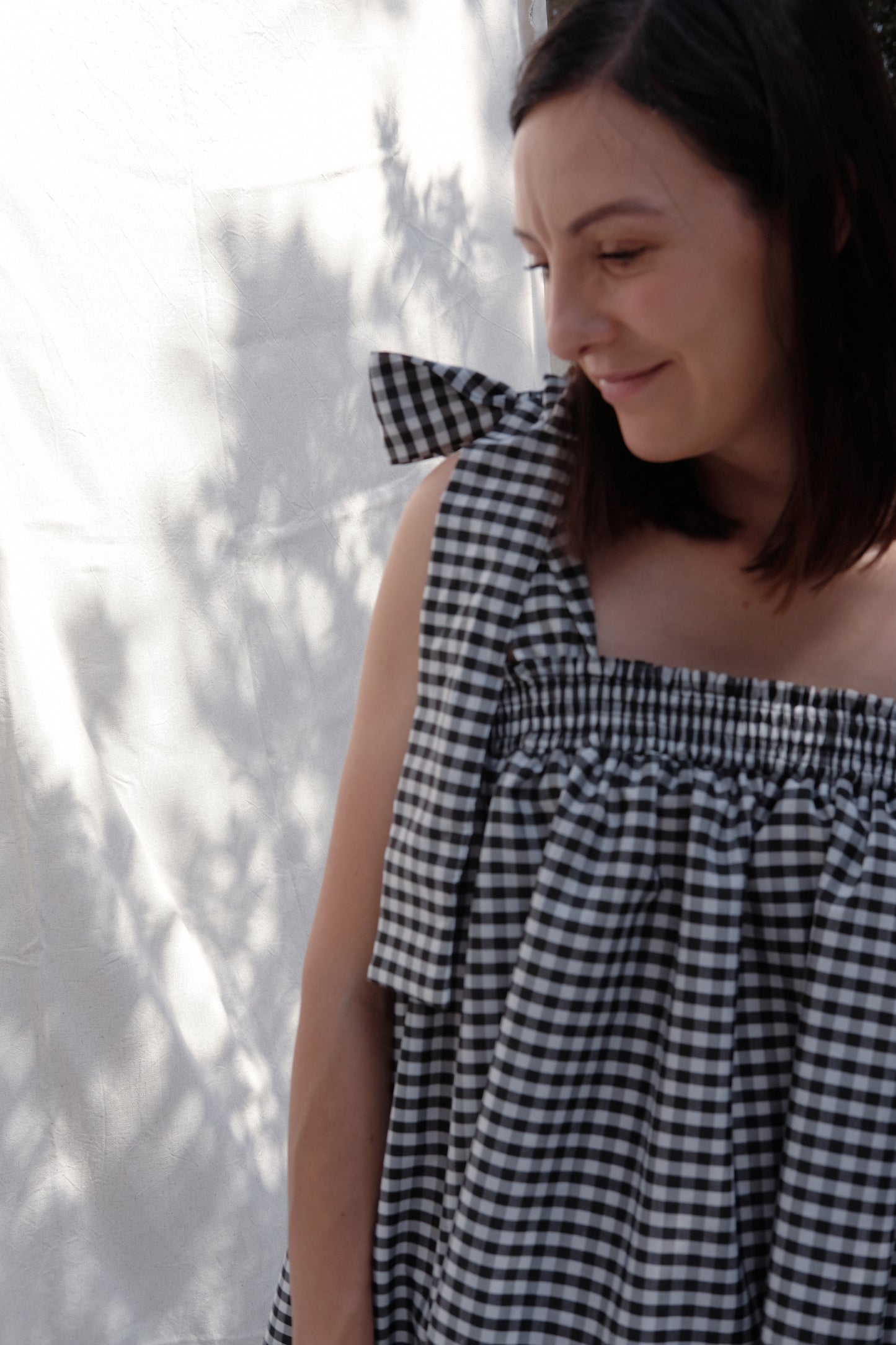 Adult Baby Doll Dress | PEPPER CHECK