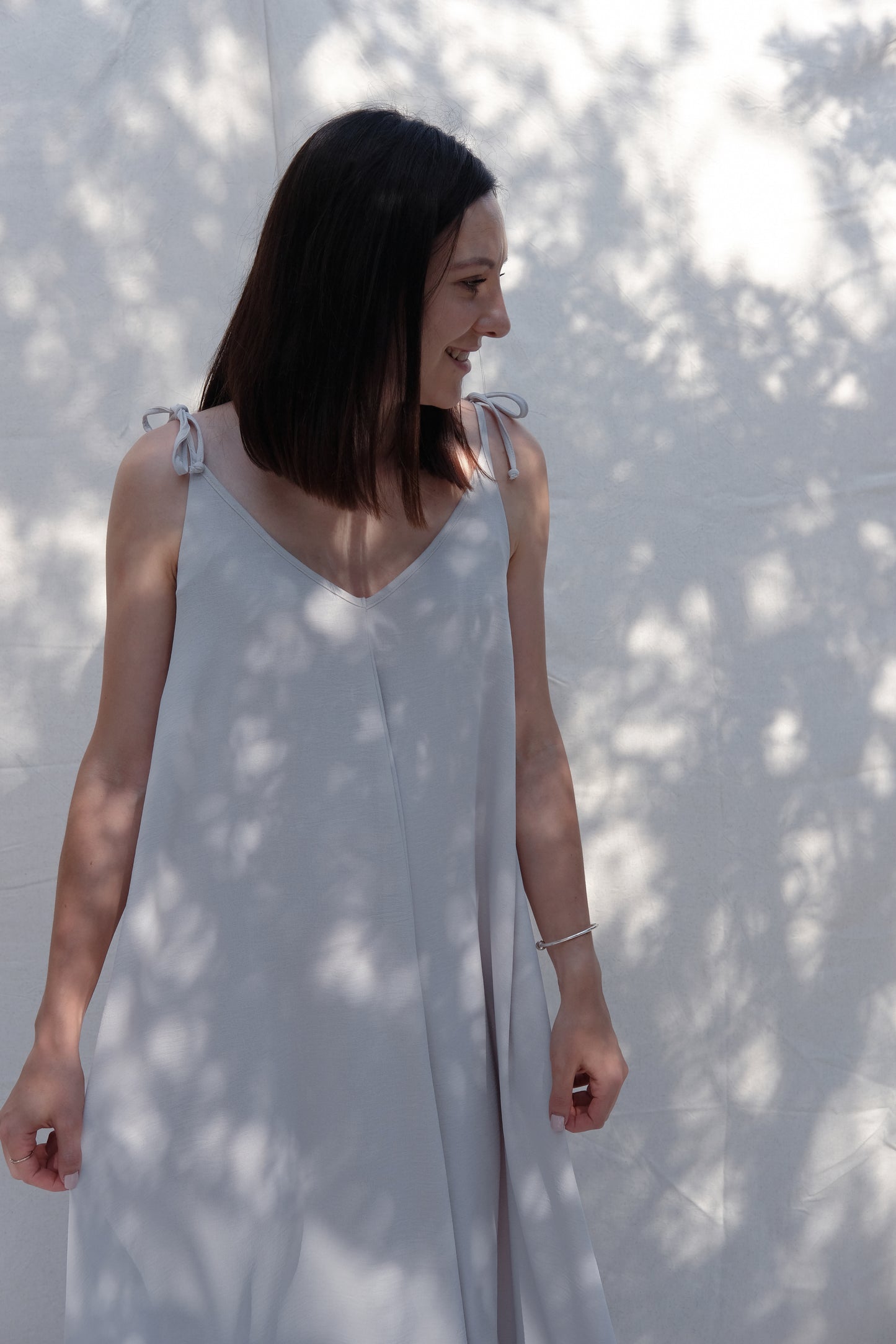 Adult A-Line Dress | PEBBLE