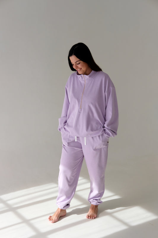 Adult Zip-Up Tracksuit | LILAC