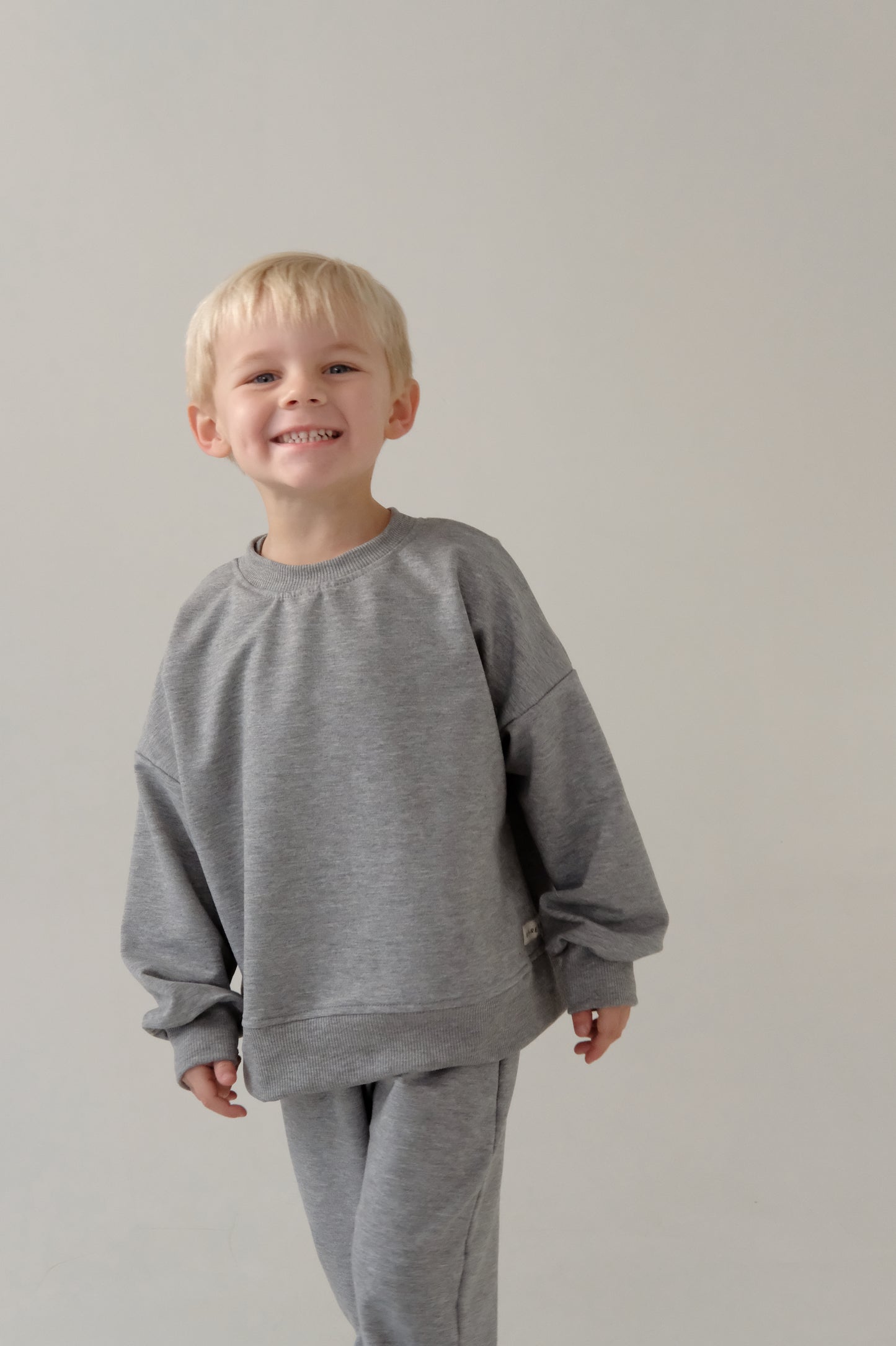 Kids Signature Trackie Set | GRAY