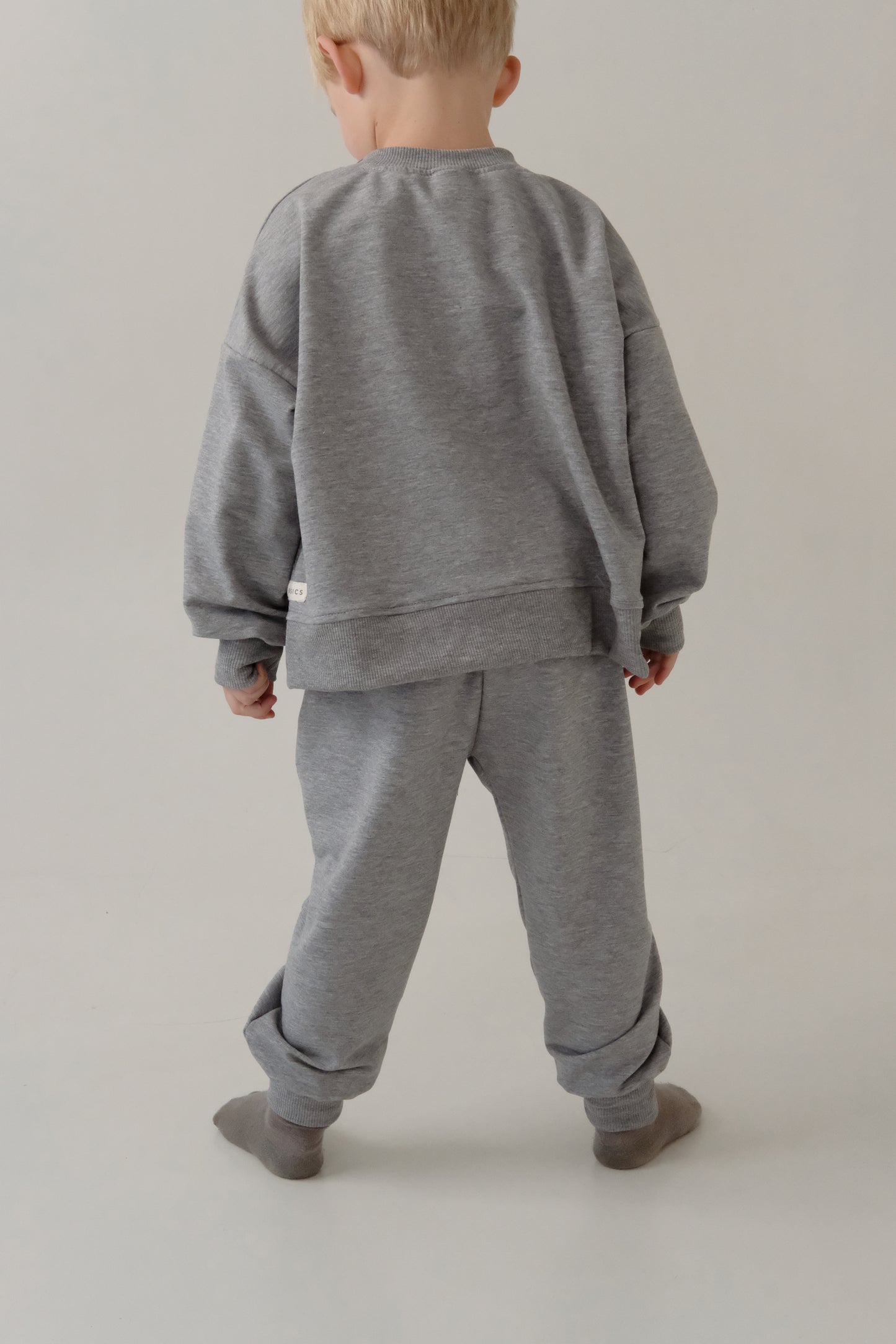 Kids Signature Trackie Set | GRAY