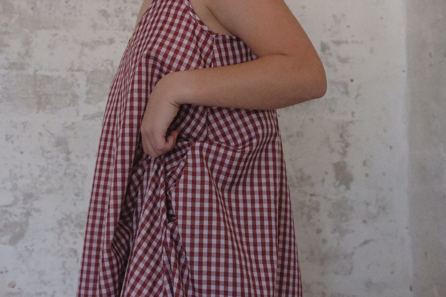 Adult A-Line Dress | RUBY CHECK