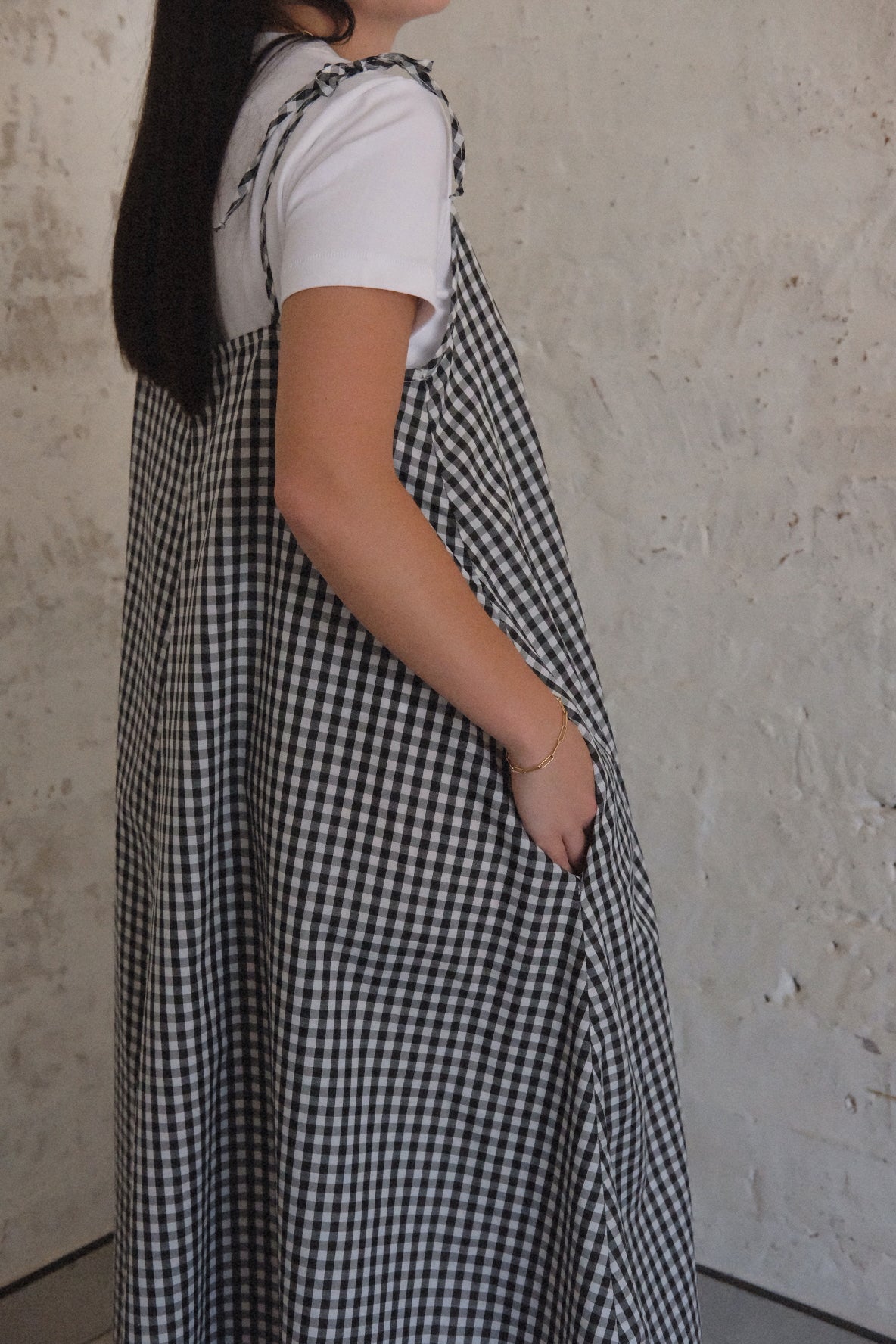 Adult A-Line Dress | PEPPER CHECK