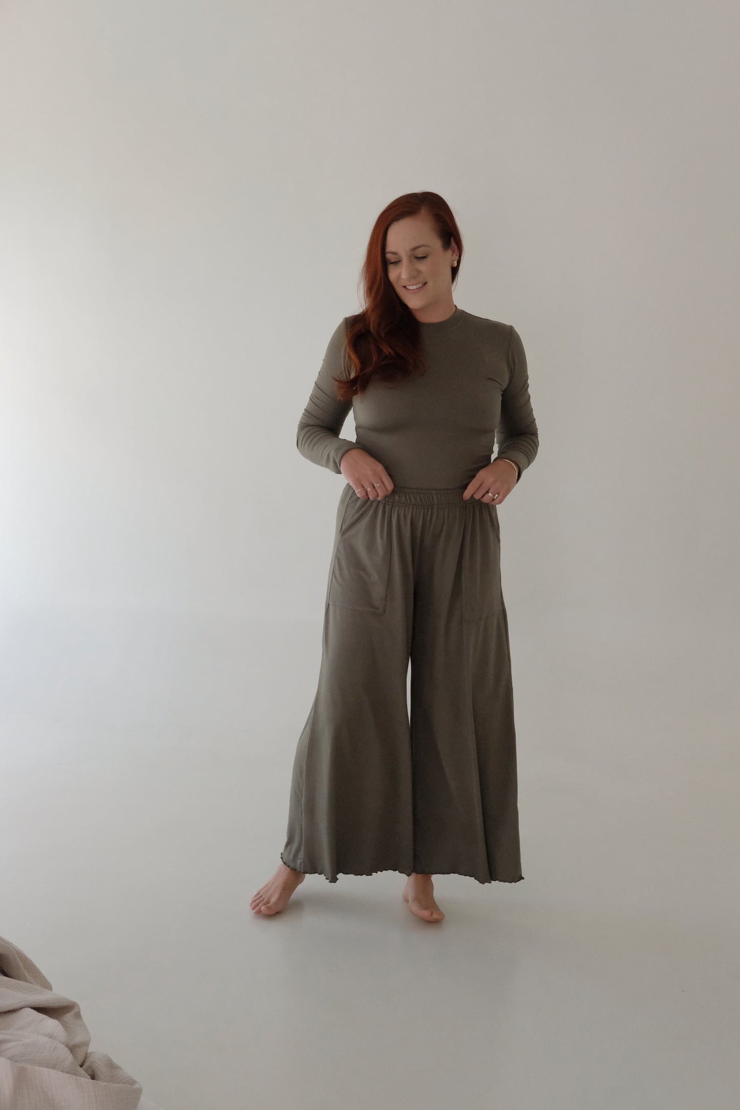 The SOFTEE LAZY WIDE LEG PANTS | Various Colors